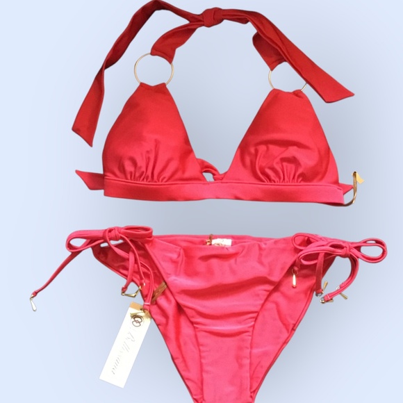 Bellissima Swimwear String Side Tie Bikini Bottoms - Picture 10 of 16